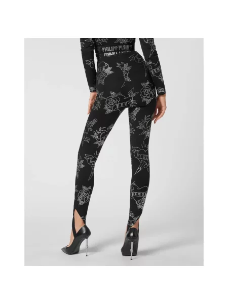 Spodnie Philipp Plein czarne