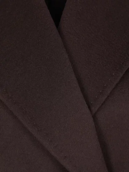 Cu centură palton Max Mara maro