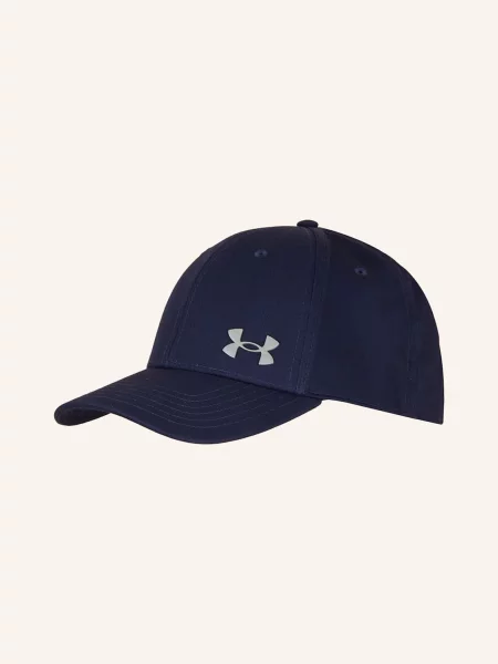 Pánská kšiltovka Under Armour Sportstyle Metal Adjustable midnight navy/silver stříbrná