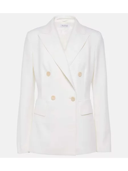 Sacou Max Mara de lână roz