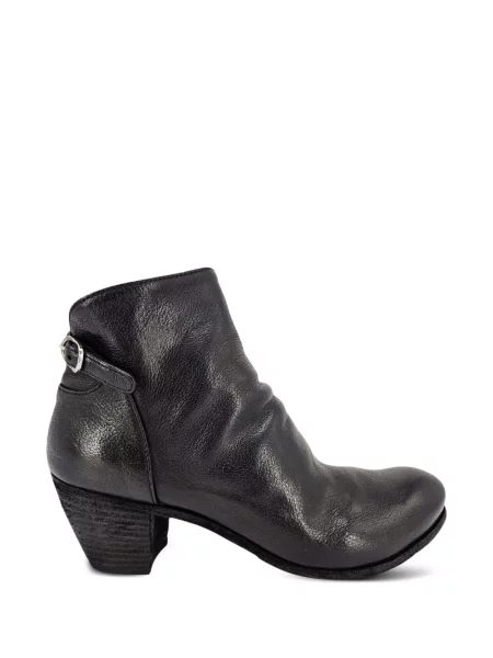 Cizme scurte Officine Creative din piele negru