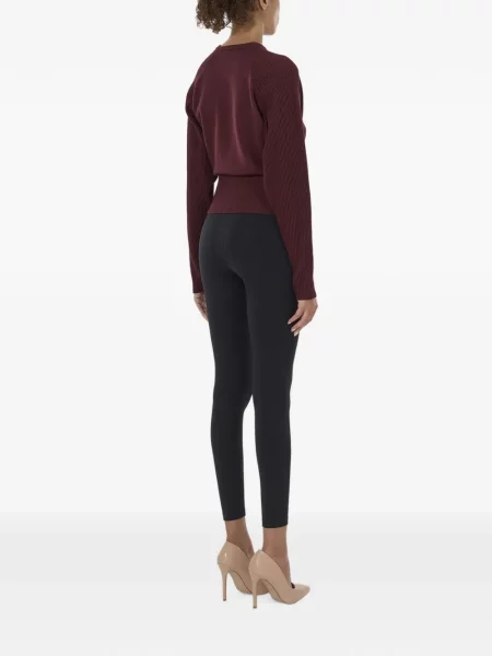 Decupat cardigan Wolford tricotate roșu