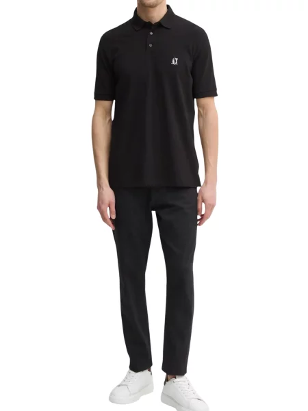 Tricou polo Armani negru