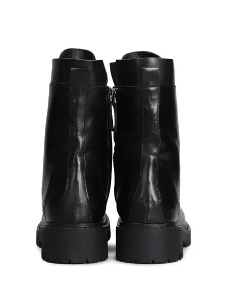 Botine Julie Dee din piele negru