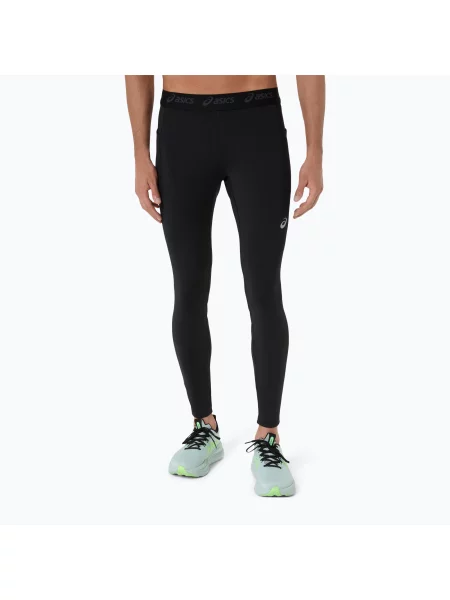 Legginsy do biegania ASICS Road Tight performance black czarne