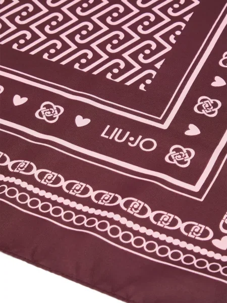 Fular Liu Jo cu autograf violet