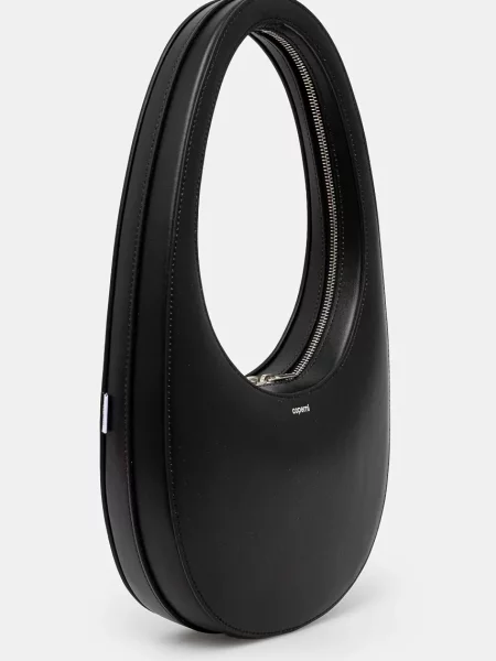 Coperni torebka skórzana Swipe Bag czarny