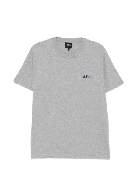 Tricou A.p.c. cu imagine gri