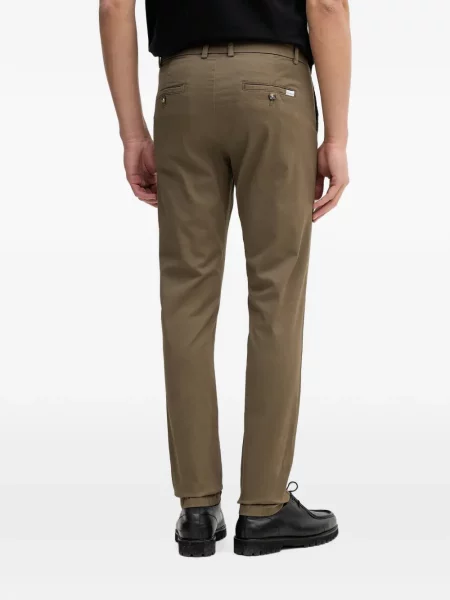 Pantaloni chino Lindbergh maro
