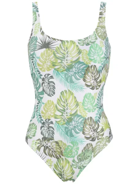 Costum de baie Amir Slama cu imagine verde