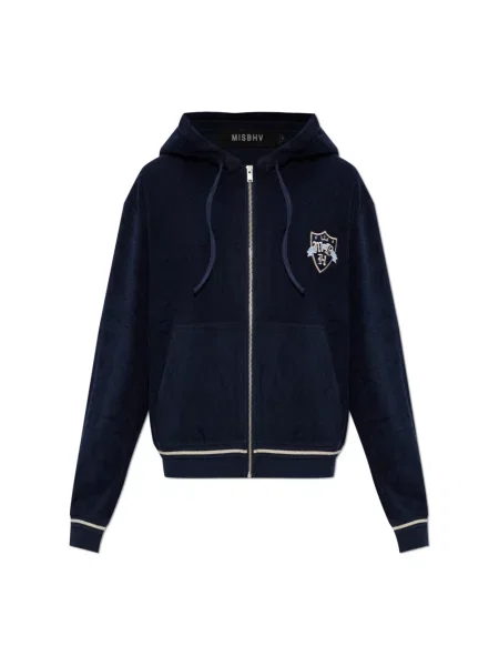 Bluza Misbhv frotte niebieska