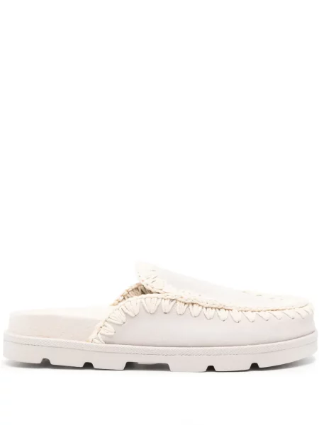 Semišové bačkory Mou šedé