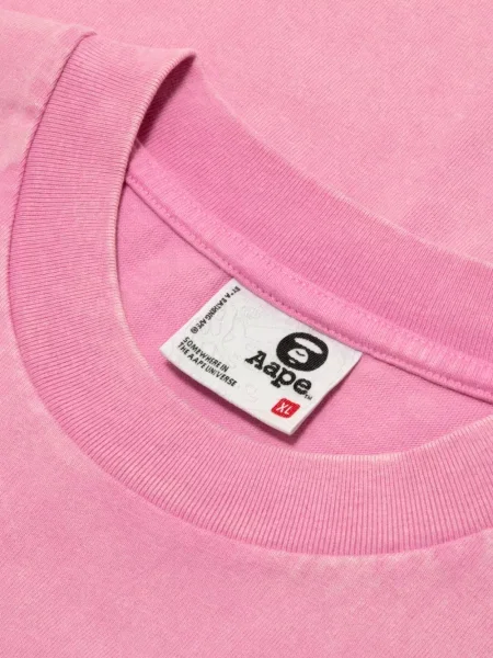 Grafic tricou Aape By A Bathing Ape roz