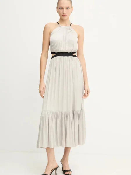 Morgan rochie maxi evazați RLIMON bej