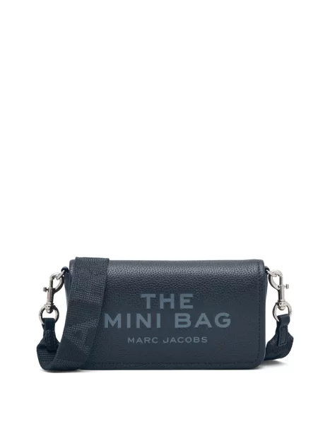 Geanta de piele Marc Jacobs din piele albastru