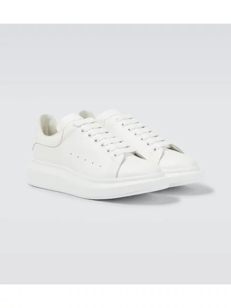 Sneakerși Alexander Mcqueen din piele alb