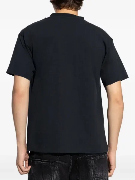 Tricou Balenciaga cu imagine negru