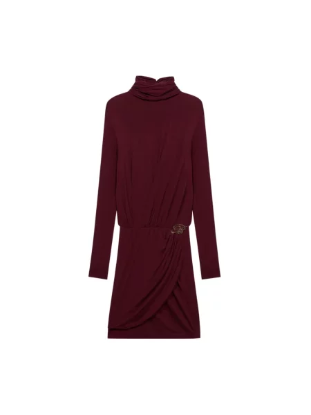 Sukienka Blumarine z dżerseju czerwona