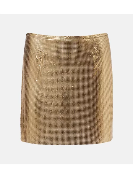 Spódnica Rabanne złota