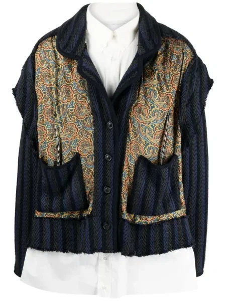 Cămașă Maison Margiela cu imagine cu model paisley din poplin
