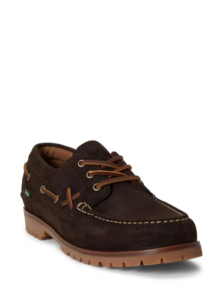 Polo Ralph Lauren Pantofi cu șireturi caramel / închis maro