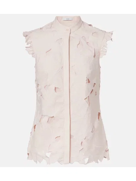 Top Erdem cu model floral roz
