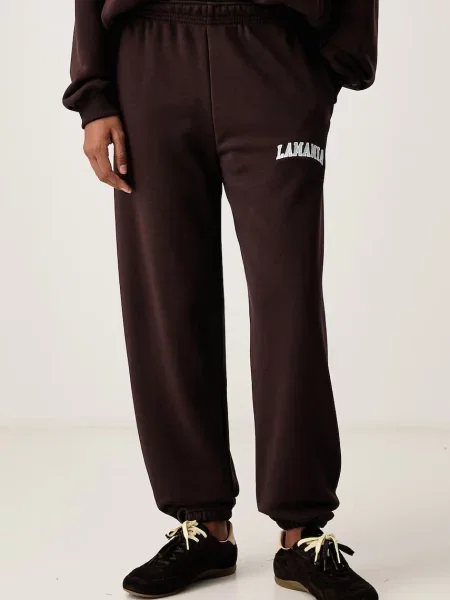 La Mania pantaloni de trening pentru femei cu ANGELES maro