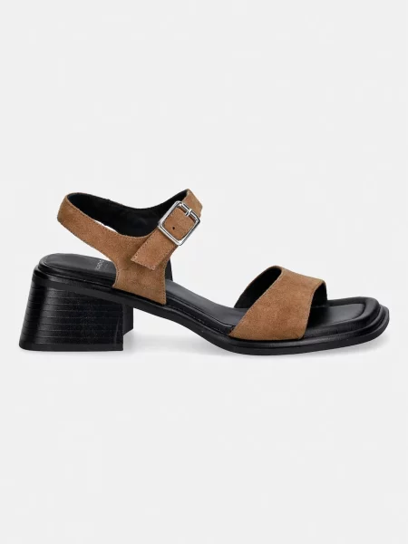 Vagabond Shoemakers sandale din piele întoarsă INES maro