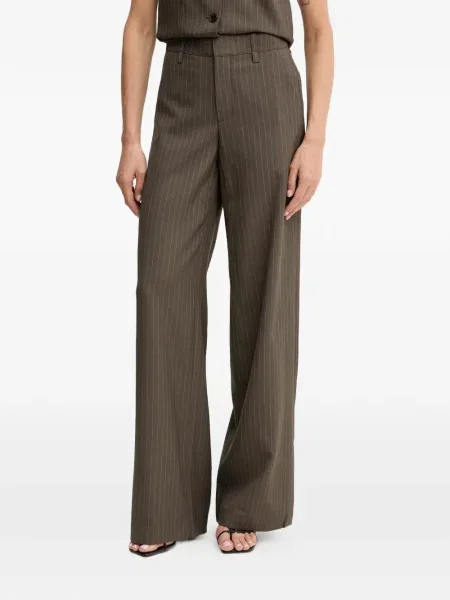 Pantaloni Miss Sixty cu dungi maro