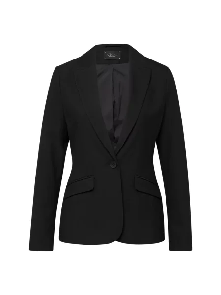 Marynarka w kroju regular fit z domieszką S.oliver Black Label czarna