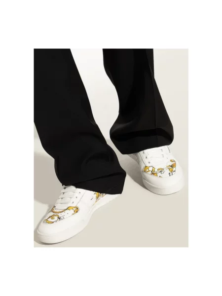 Sneakersy Versace Jeans Couture białe