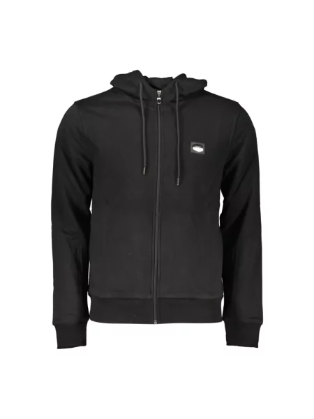 Bluza z kapturem Cavalli Class z kapturem czarna