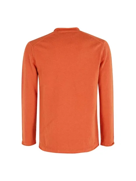 Dzianinowy sweter Comme Des Garcons pomarańczowy