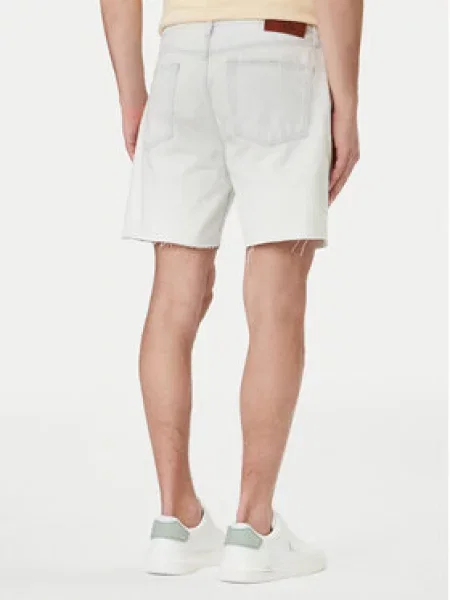 Calvin Klein Jeans Džinsiniai šortai Classic Écru