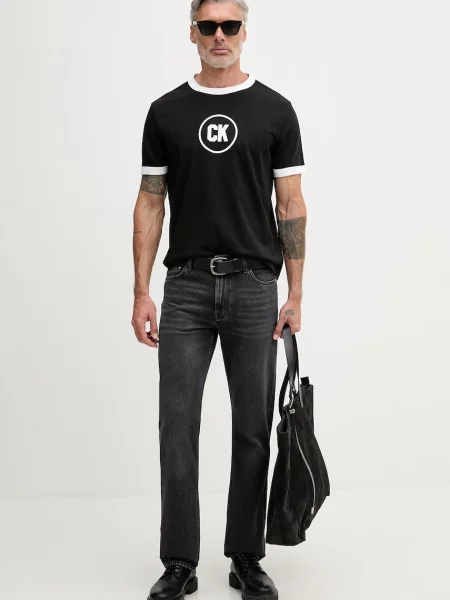 Calvin Klein Jeans tričko černé