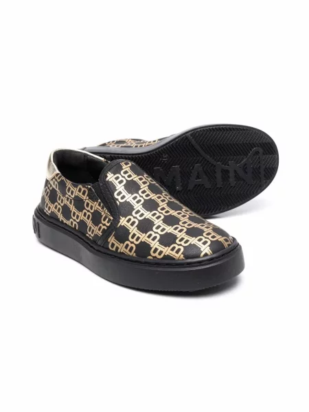 Sneakersy dziecięce Balmain czarne