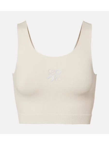 Sutien Loewe tricotate alb