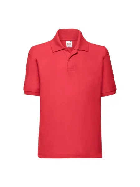 Tricou polo copii Fruit Of The Loom