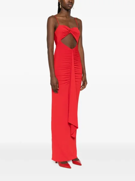 Rochie maxi Nissa de costum roșu
