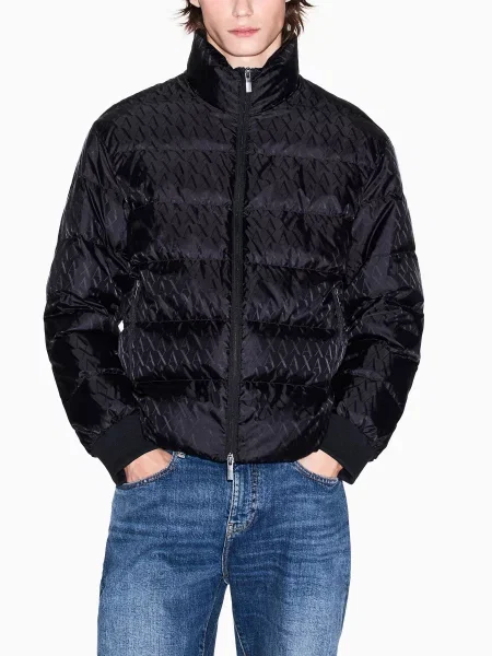 Пуховик Armani Exchange черный