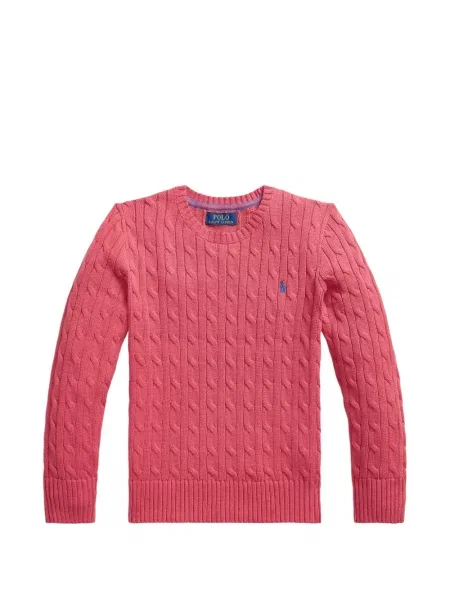 Sweter dziecięcy Polo Ralph Lauren różowy
