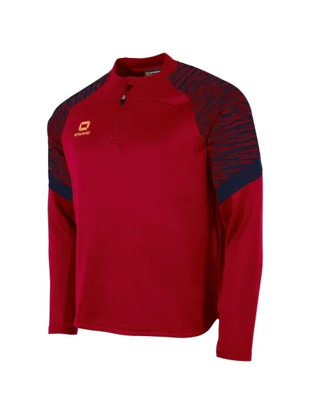 Bluza dresowa zip Stanno Bolt czerwona