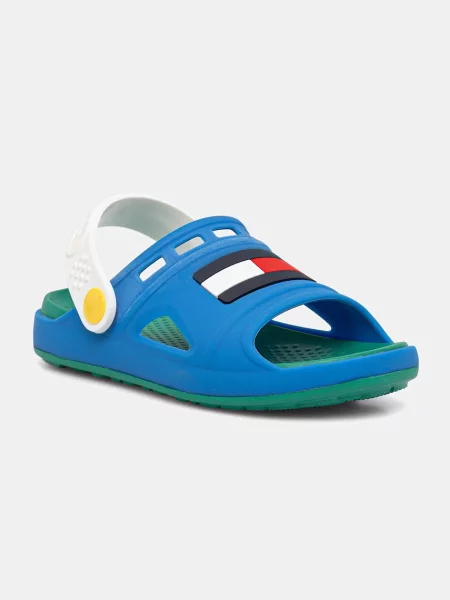 Tommy Hilfiger Detské šľapky modrá