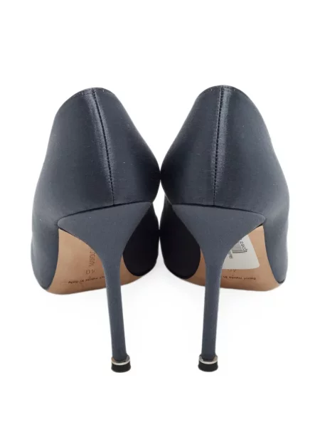 Pantofi cu toc Manolo Blahnik gri