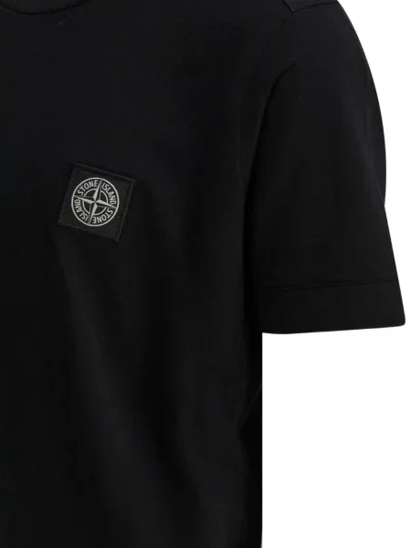 Koszulka dziecięca Stone Island czarna