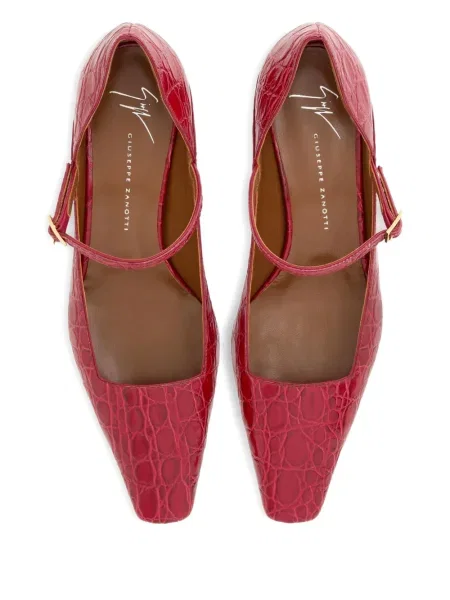 Pantofi cu toc Giuseppe Zanotti roșu