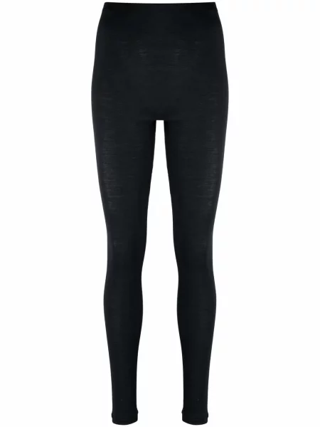 Leggings Hanro de mătase negru