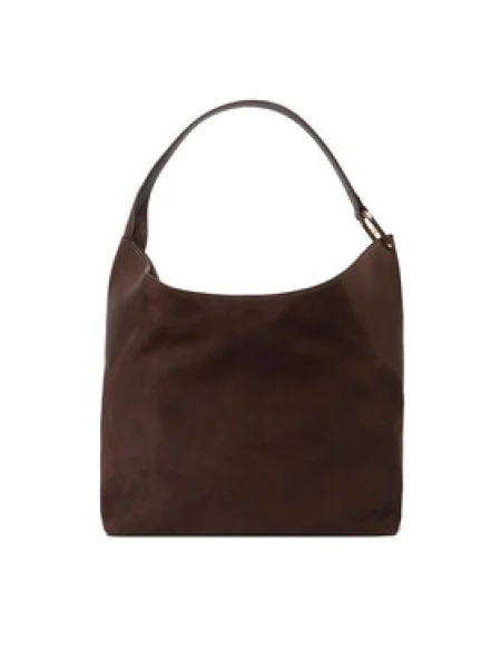 Furla Hobo táska Furla Lara L | hasított bőr bőr hozzáadásával barna