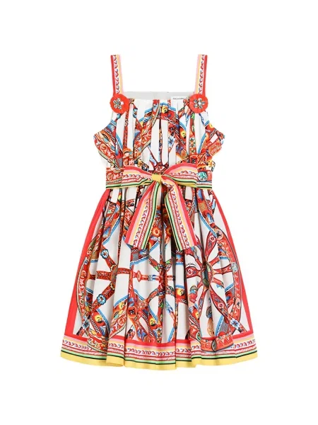 Sukienka dziecięca Dolce And Gabbana biała