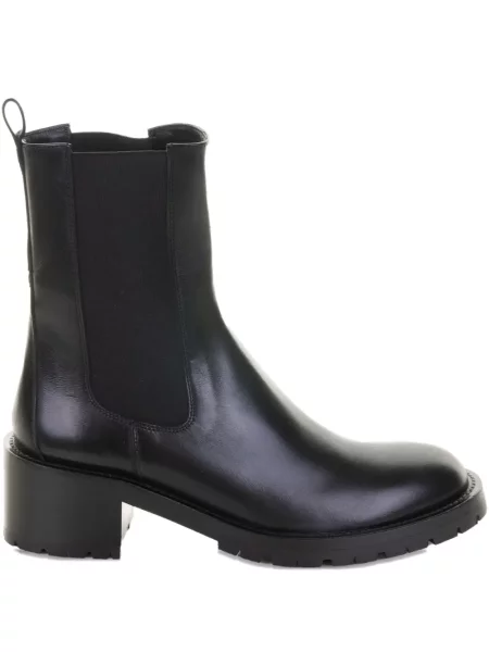 Botine chelsea Guglielmo Rotta din piele negru